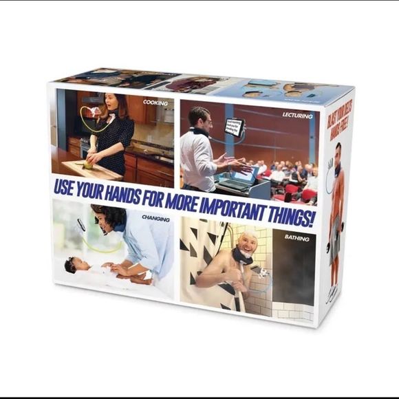 Prank Pack Funny Gag Joke Gift Box Tech Neck - Picture 3 of 5